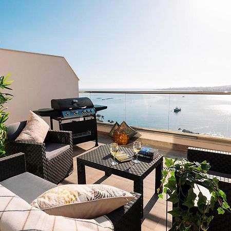 Insta Worthy Gorgeous Seaview Penthouse Daire St. Paul's Bay Dış mekan fotoğraf