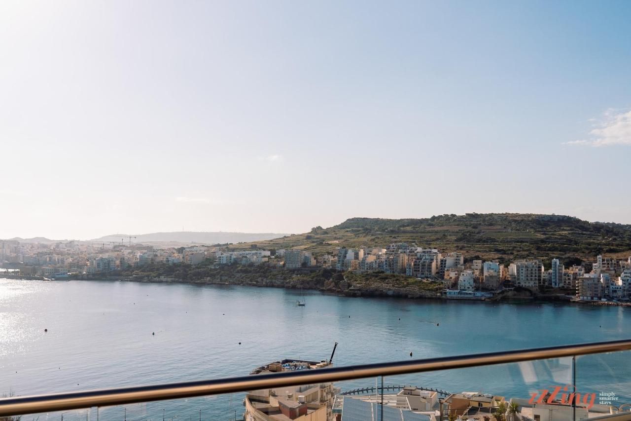 Insta Worthy Gorgeous Seaview Penthouse Daire St. Paul's Bay Dış mekan fotoğraf
