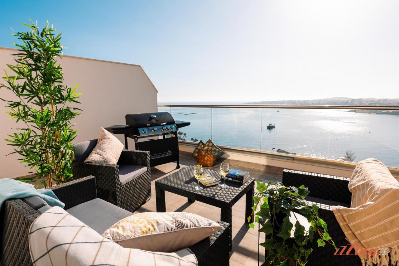Insta Worthy Gorgeous Seaview Penthouse Daire St. Paul's Bay Dış mekan fotoğraf
